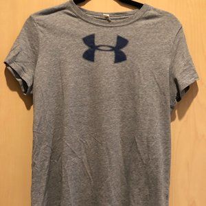 Under Armour Gray T-Shirt--Size M